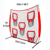 Darrahopens Sports & Fitness > Ball Sports > Soccer & Soccer Accessories Football Outdoor Target Throwing Net with 5 Pockets