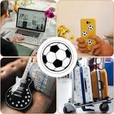 Darrahopens Sports & Fitness > Ball Sports > Soccer & Soccer Accessories Football Stickers - Waterproof Vinyl Stickers - Suitable for laptops, water bottles, notebooks and mobile phones - Ideal gift for football players, teams and fans - Sports Stickers - 10 sheets, 120 pieces