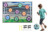 Darrahopens Sports & Fitness > Ball Sports > Soccer & Soccer Accessories Indoor Soccer Throwing Training Game Goalkeeper Target Set