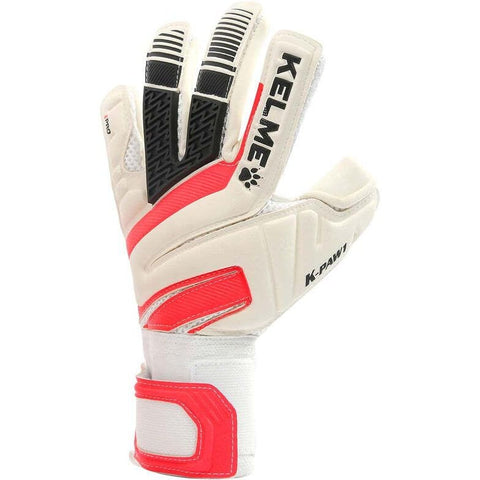 Darrahopens Sports & Fitness > Ball Sports > Soccer & Soccer Accessories KELME K-Paw1 Pro Goalkeeper Gloves Soccer Football in White/Red In Australia - Darrahopens