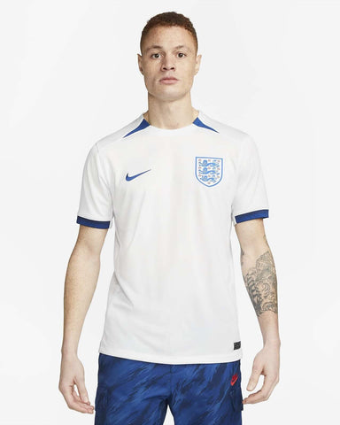 Darrahopens Sports & Fitness > Ball Sports > Soccer & Soccer Accessories Nike Mens England National 2023 Stadium Home Dri-FIT Soccer Football Jersey Top In Australia - Darrahopens