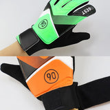 Darrahopens Sports & Fitness > Ball Sports > Soccer & Soccer Accessories pair of children's football goalkeeper gloves, anti-collision, blue M Blue Blue M