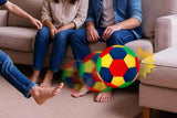 Darrahopens Sports & Fitness > Ball Sports > Soccer & Soccer Accessories Quiet Indoor Soccer Ball Soft Foam Football for Home Dribbling Training