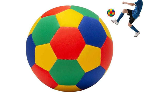 Darrahopens Sports & Fitness > Ball Sports > Soccer & Soccer Accessories Quiet Indoor Soccer Ball Soft Foam Football for Home Dribbling Training