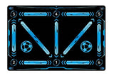 Darrahopens Sports & Fitness > Ball Sports > Soccer & Soccer Accessories Soccer Training Mat Football Footstep Training Mat Soccer Skills Training Equipment Non Slip Dribble Training Sport Carpet