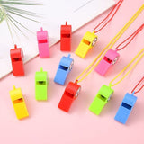 Darrahopens Sports & Fitness > Ball Sports > Soccer & Soccer Accessories Soccer Whistles - Stadium Cheering Accessories - 24-Piece Set - Sports Whistles - Soccer | Football | Soccer Sticker Whistles (with String)