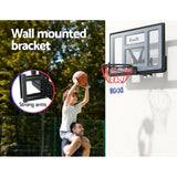 Darrahopens Sports & Fitness > Basketball & Accessories Everfit Basketball Hoop 43" Wall Mounted Backboard Pro Sports Indoor Outdoor