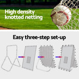 Darrahopens Sports & Fitness > Basketball & Accessories Everfit Soccer Goal Football Net Baseball Target Rebound Training Carry Bag