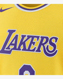 Darrahopens Sports & Fitness > Basketball & Accessories Nike Los Angeles Lakers LeBron James 2021/22 Basketball Icon Jersey Gold