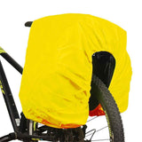 Darrahopens Sports & Fitness > Bikes & Accessories > Bicycle Bags 2 pack Bicycle Rear Rack Bag BIke Trunk Bag Rain Cover for Commuter Bags and Panniers - yellow (only Cover)
