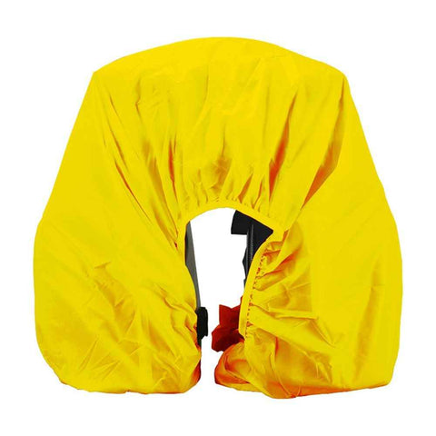 Darrahopens Sports & Fitness > Bikes & Accessories > Bicycle Bags 2 pack Bicycle Rear Rack Bag BIke Trunk Bag Rain Cover for Commuter Bags and Panniers - yellow (only Cover)