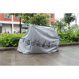 Darrahopens Sports & Fitness > Bikes & Accessories > Bicycle Bags 2 pack UV protector cover dustproof Bike Rain Dust Cover Waterproof Outdoor Gray For Bike Bicycle Cycling（Only rain cover）