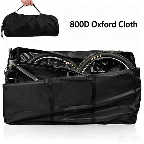 800D Oxford Cloth Bicycle Bag, Mountain Bike & Road Bike Storage Bag(21-26 foldable version: 98*40*80CM / 40*18CM)