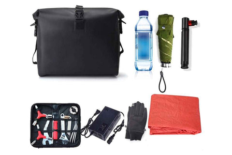 Darrahopens Sports & Fitness > Bikes & Accessories > Bicycle Bags 9L Bike Handlebar Bag Cycling Front Frame Tube Bag Bicycle Front Storage Pouch