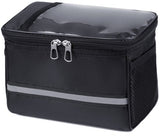 Darrahopens Sports & Fitness > Bikes & Accessories > Bicycle Bags Bicycle handlebar bag - Removable bicycle handlebar bag with phone holder - Insulated - Phone bicycle bag - Waterproof - Black