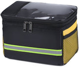 Darrahopens Sports & Fitness > Bikes & Accessories > Bicycle Bags Bicycle handlebar bag - Removable bicycle handlebar bag with phone holder - Insulated - Phone bicycle bag - Waterproof - Yellow