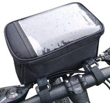 Darrahopens Sports & Fitness > Bikes & Accessories > Bicycle Bags Bicycle handlebar bag - Removable bicycle handlebar bag with smartphone holder - Insulated - Phone bicycle bag - Waterproof - Blue