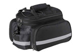Darrahopens Sports & Fitness > Bikes & Accessories > Bicycle Bags Bicycle Rear Chair Bag Bike Rack Bag Cycle Luggage Carrier Trunk Bag with Rain Cover