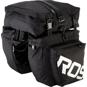 Darrahopens Sports & Fitness > Bikes & Accessories > Bicycle Bags Bicycle Rear Rack Bag Set - Durable & Spacious Cycling Storage-black In Australia - Darrahopens