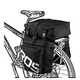 Bicycle Rear Rack Bag Set - Durable & Spacious Cycling Storage-black In Australia - Darrahopens
