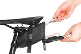 Darrahopens Sports & Fitness > Bikes & Accessories > Bicycle Bags Bike Saddle Bag -Black