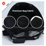 Darrahopens Sports & Fitness > Bikes & Accessories > Bicycle Bags Black White motorcycle shoulder bag, Pro Biker bag, biking accessory, high-quality bag, durable bag, biker essentials, Australia biker gear, motorcycle storage bag