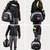 Darrahopens Sports & Fitness > Bikes & Accessories > Bicycle Bags Black White motorcycle shoulder bag, Pro Biker bag, biking accessory, high-quality bag, durable bag, biker essentials, Australia biker gear, motorcycle storage bag