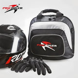 Darrahopens Sports & Fitness > Bikes & Accessories > Bicycle Bags Black White motorcycle shoulder bag, Pro Biker bag, biking accessory, high-quality bag, durable bag, biker essentials, Australia biker gear, motorcycle storage bag