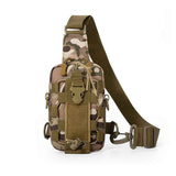Darrahopens Sports & Fitness > Bikes & Accessories > Bicycle Bags Camouflage Outdoor Tactical Water Bottle Chest Bag - High-Capacity Phone Pouch with Expansion System for Cycling Camping and Fishing