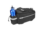 Darrahopens Sports & Fitness > Bikes & Accessories > Bicycle Bags Cycling Rear Rack Water-resistant Storage Bottle Luggage Bag Bike Rear Pannier Bag - Black