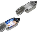 Darrahopens Sports & Fitness > Bikes & Accessories > Bicycle Bags Cycling Rear Rack Water-resistant Storage Bottle Luggage Bag Bike Rear Pannier Bag - Grey