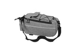 Darrahopens Sports & Fitness > Bikes & Accessories > Bicycle Bags Cycling Rear Rack Water-resistant Storage Bottle Luggage Bag Bike Rear Pannier Bag - Grey