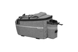 Darrahopens Sports & Fitness > Bikes & Accessories > Bicycle Bags Cycling Rear Rack Water-resistant Storage Bottle Luggage Bag Bike Rear Pannier Bag - Grey