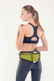 Darrahopens Sports & Fitness > Bikes & Accessories > Bicycle Bags Dark Grey Adjustable Running Waist Pack with Water Bottle Holder, Reflective Design, and Multiple Storage Pockets for Outdoor Activities