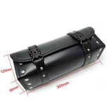 Darrahopens Sports & Fitness > Bikes & Accessories > Bicycle Bags Motorcycle Handlebar Bag,Car Accessories Motorcycle Tool Bag,Pu Leather Motorcycles Fork Bag,Autobikes Side Bag with Straps,Motorcycles Bag,Autobike Storage Bag,Suitable for Most Autobike