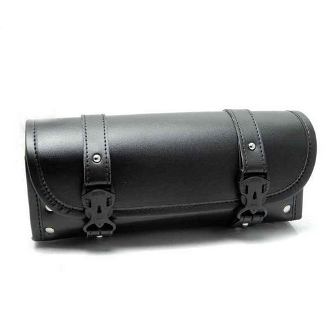 Darrahopens Sports & Fitness > Bikes & Accessories > Bicycle Bags Motorcycle Handlebar Bag,Car Accessories Motorcycle Tool Bag,Pu Leather Motorcycles Fork Bag,Autobikes Side Bag with Straps,Motorcycles Bag,Autobike Storage Bag,Suitable for Most Autobike