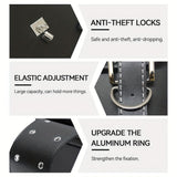 Darrahopens Sports & Fitness > Bikes & Accessories > Bicycle Bags motorcycle side bags, water bottle bag, PU leather, combination lock, motorcycle accessories, durable side bags, secure storage, Australian market