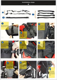Darrahopens Sports & Fitness > Bikes & Accessories > Bicycle Bags motorcycle side saddlebags, motorcycle storage bags, durable saddlebags, touring luggage, cruiser saddlebags, adventure bike panniers, waterproof motorcycle bags, Australian motorcycling accessories