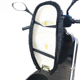 Darrahopens Sports & Fitness > Bikes & Accessories > Bicycle Bags Rainproof Motorcycle Seat Cover Portable Waterproof Dustproof Cover Black Size-XL (Black High Stretch,only Cover)