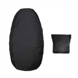 Darrahopens Sports & Fitness > Bikes & Accessories > Bicycle Bags Rainproof Motorcycle Seat Cover Portable Waterproof Dustproof Cover Black Size-XL (Black High Stretch,only Cover)