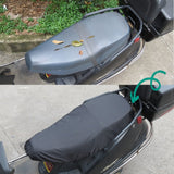 Darrahopens Sports & Fitness > Bikes & Accessories > Bicycle Bags Rainproof Motorcycle Seat Cover Portable Waterproof Dustproof Cover Black Size-XL (Black High Stretch,only Cover)
