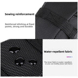 Darrahopens Sports & Fitness > Bikes & Accessories > Bicycle Bags Red Water Resistant Bicycle Saddle Bag Under Seat Wedge Pack with Reflective Strip and Quick Release Strap for MTB Road Bikes