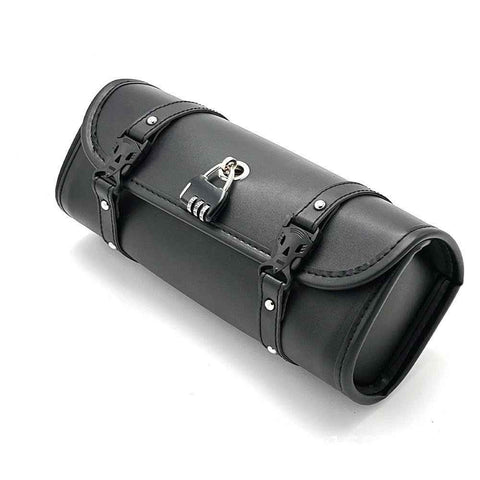 Darrahopens Sports & Fitness > Bikes & Accessories > Bicycle Bags Universal Motorcycle Fork Handlebar Tool Bag Cycling Bag Waterproof Black, Handlebar Bag Storage Tool Bag-29.5cm