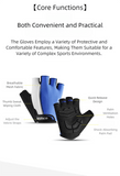 Darrahopens Sports & Fitness > Bikes & Accessories > Bicycle Gloves Size XL Black Padded Half-Finger Cycling Gloves - Breathable Shock-Absorbing Workout Gloves for Gym & Fitness