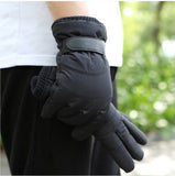 Darrahopens Sports & Fitness > Bikes & Accessories > Bicycle Gloves Winter cycling gloves - Men's gloves (1 pair) - Winter gloves - Cycling gloves - Warm and insulated - Waterproof - Outdoor ski gloves - Black