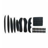 Darrahopens Sports & Fitness > Bikes & Accessories > Bicycle Helmets 9 X Universal Bicycle Bike Cycling Helmet Padding Kit Replacement Foam Pads Set