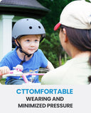 Darrahopens Sports & Fitness > Bikes & Accessories > Bicycle Helmets OutdoorMaster Youth & Kids Bike Helmet - Adjustable Multi-Sports Skateboard Helmet with Removable Liners for Balance Bike, Toddler Scooter, One Wheel Hoverboard-Light Blue-Medium