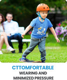 Darrahopens Sports & Fitness > Bikes & Accessories > Bicycle Helmets OutdoorMaster Youth & Kids Bike Helmet - Adjustable Multi-Sports Skateboard Helmet with Removable Liners for Balance Bike, Toddler Scooter, One Wheel Hoverboard-Orange-Large