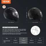 Darrahopens Sports & Fitness > Bikes & Accessories > Bicycle Helmets VEVOR Unmasked Motorcycle Helmet Motocross Helmet with Bluetooth Communication