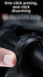 Darrahopens Sports & Fitness > Bikes & Accessories > Bicycle Parts 130dB Electric Bike Horn with Anti-Theft Alarm 4 Sound Modes Adjustable Volume USB Rechargeable Waterproof Bicycle Bell for MTB Road Scooter Black